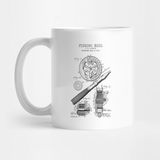 FISHING REEL patent Mug